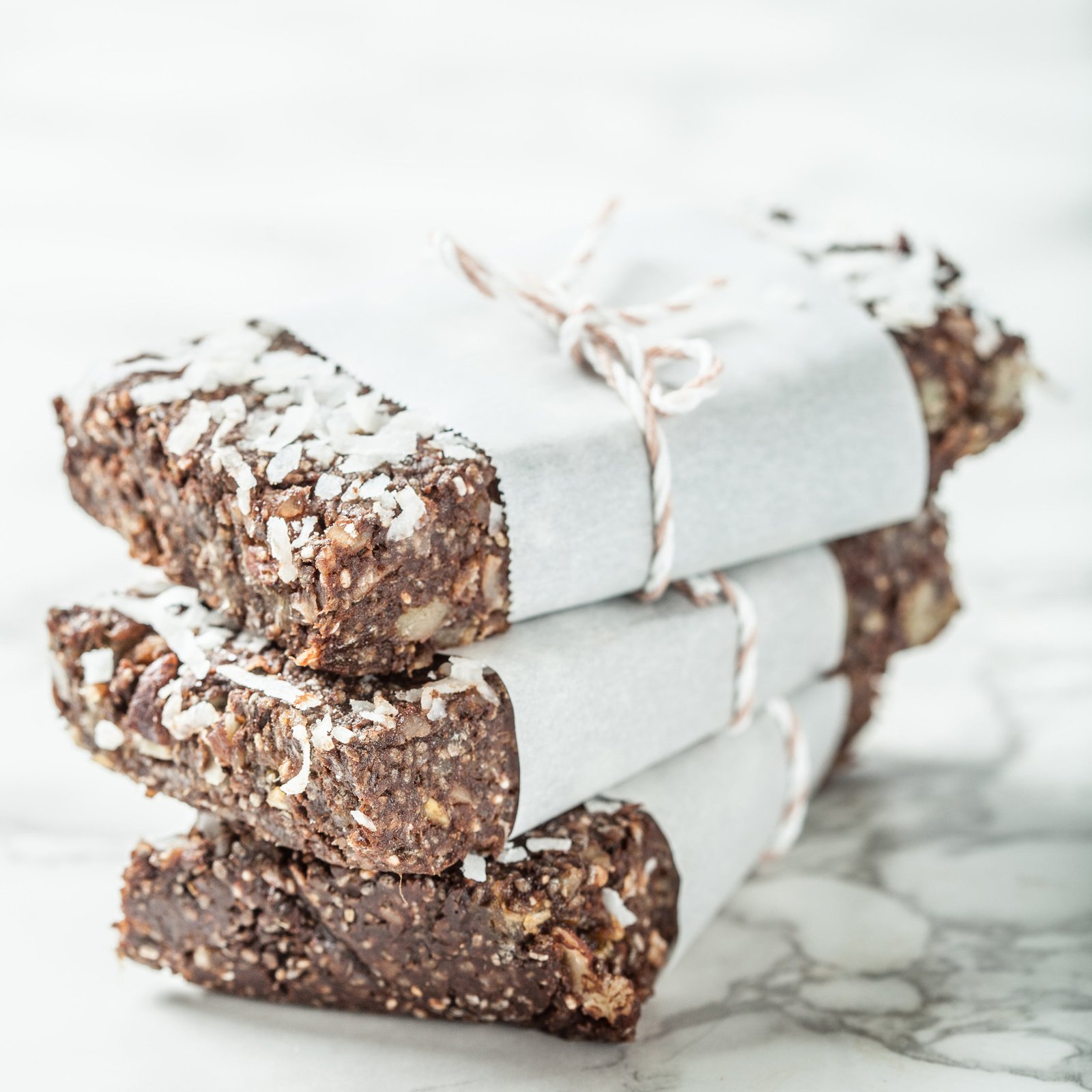 Image of 15-Minute Chocolate Avocado Energy Bars (Gluten-Free, No Refined Sugar)
